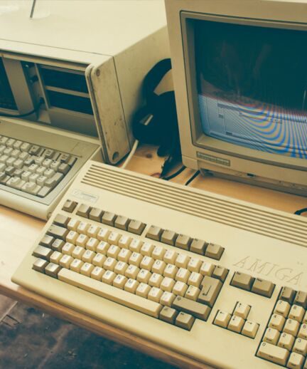 an old amiga 500, as example for hidden costs of legacy it - and most important the first computer of one of the creations founders